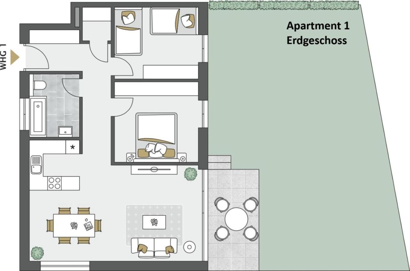 Urban-Apartmenthaus Zwischen Berg Und See 도른비른 외부 사진